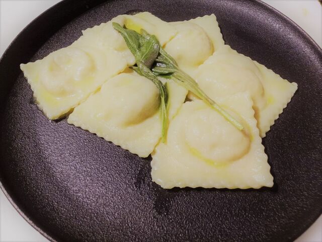 ravioli à la dorade
