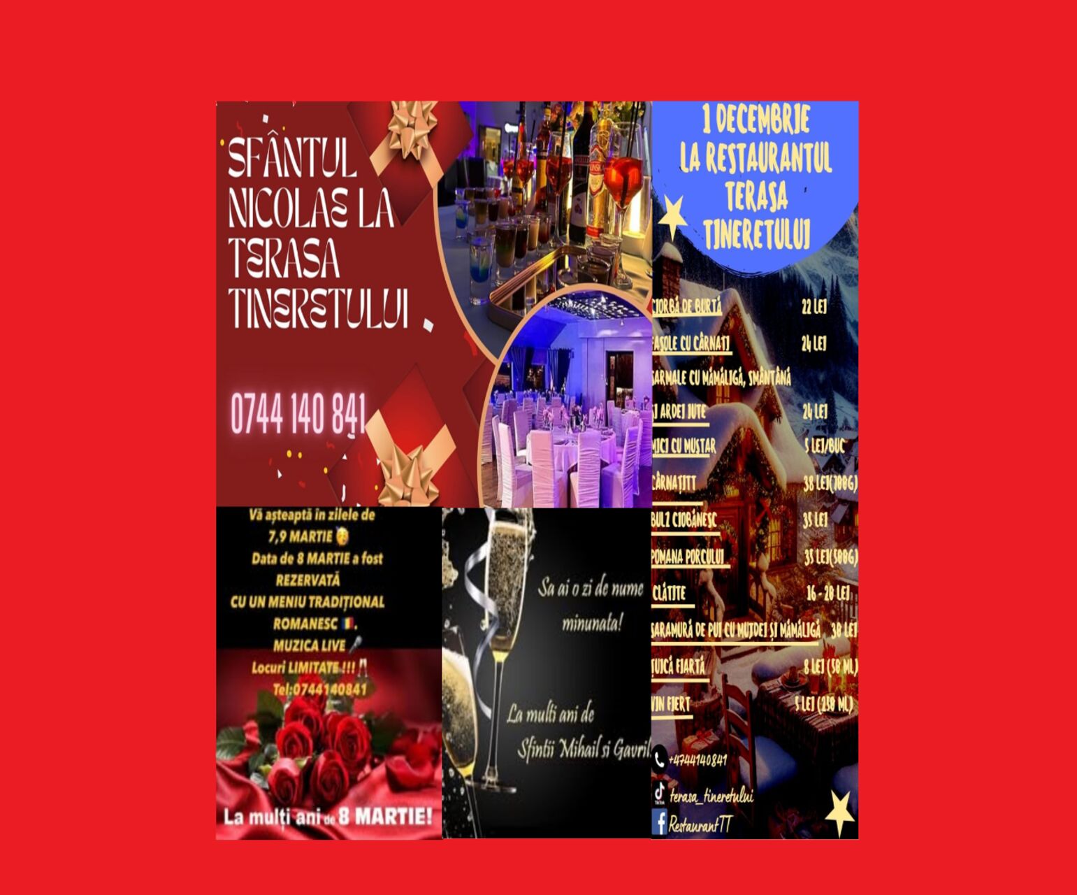 Petreceri de Sărbătoare la Terasa Tineretului