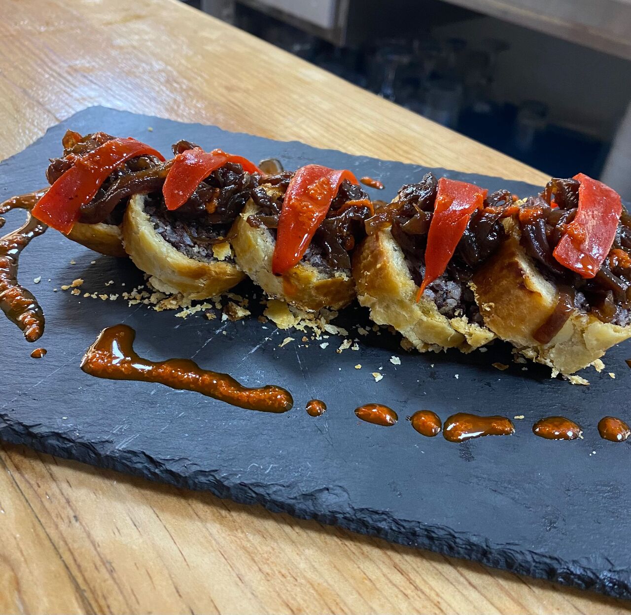 Hojaldre de Morcilla de burgos