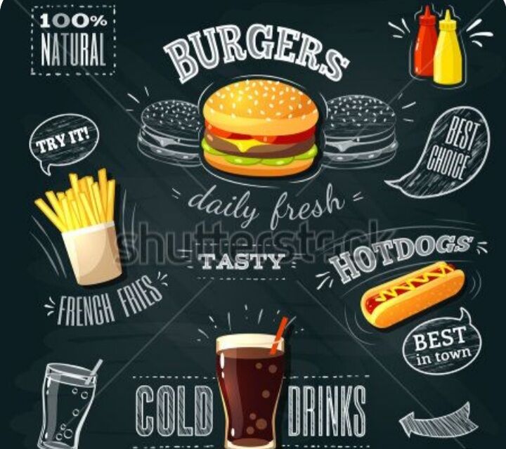 Retrouvez nos burgers frais, nos frites maisons, nos Tacos, nos Hot-dogs et nos desserts