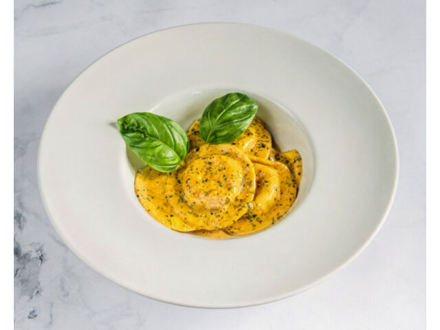 Agnolotti cèpes/Mozzarella