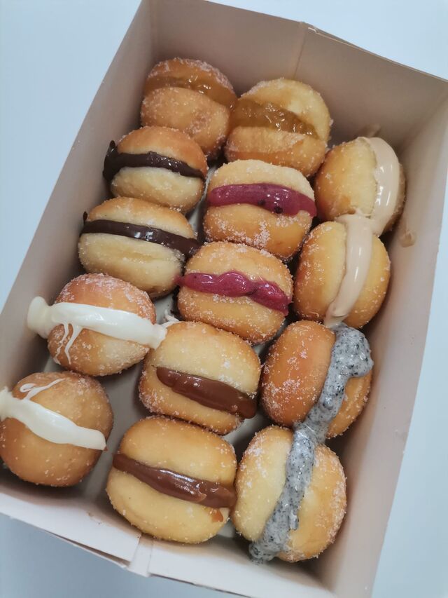 As nossas Mini-Bolas de Berlim