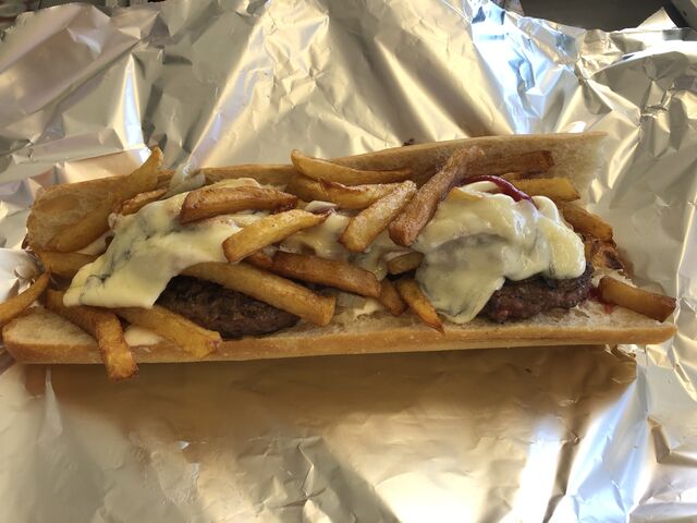 Américain avec supplément Morbier