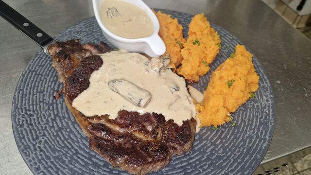 Entrecôte Sauce aux Morilles
