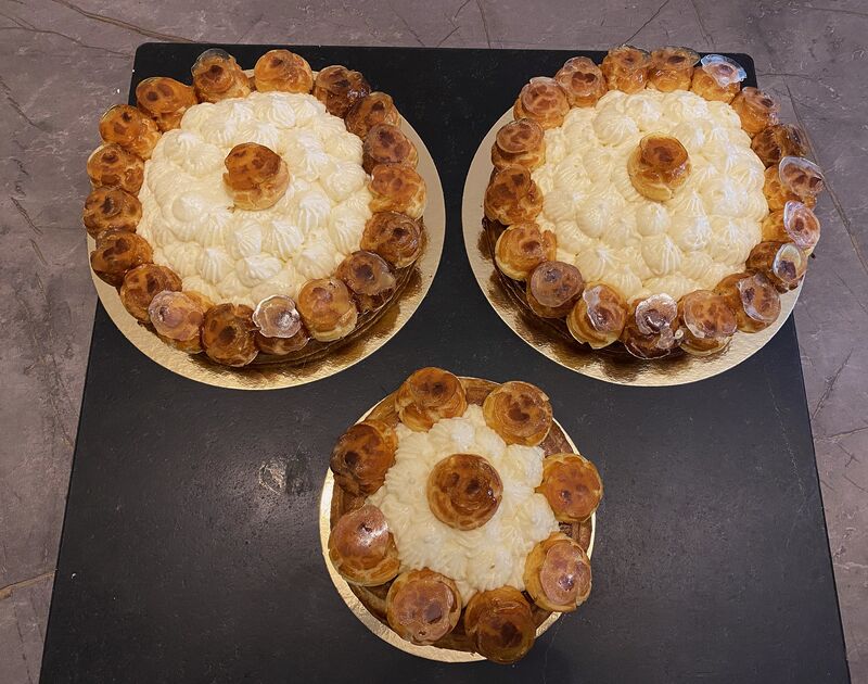 St Honoré crème Chiboust - 6,20€/part