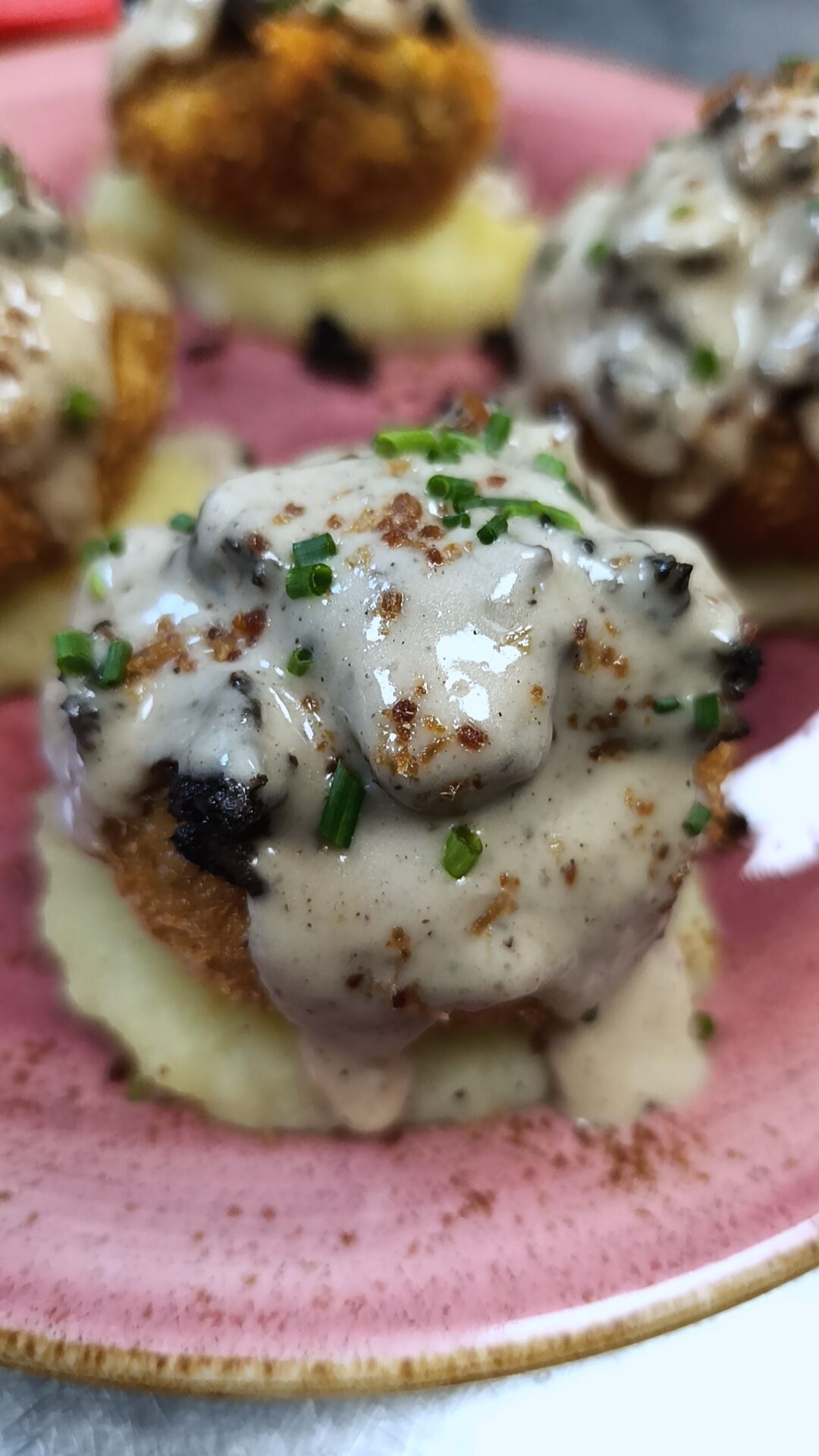 Champiñones rellenos.