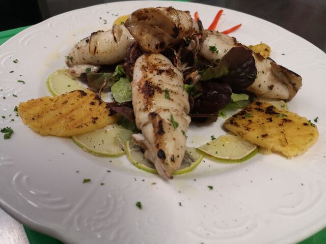 Calamari alla griglia 