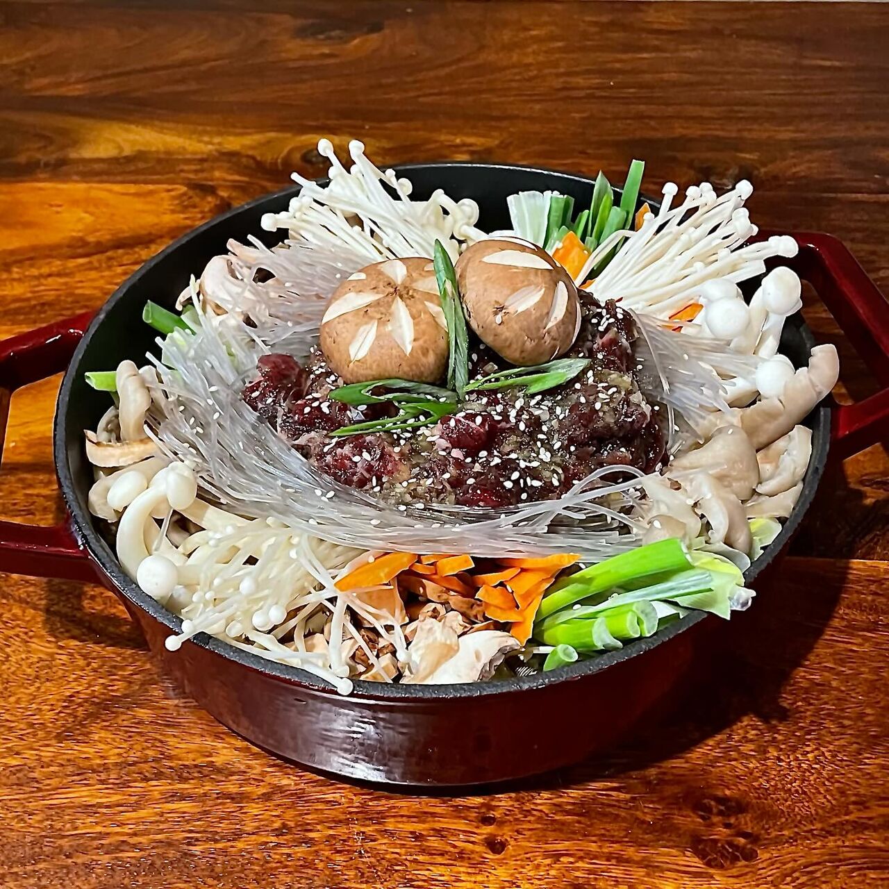 26 000 HUF Mushroom Bulgogi Hotpot ( Only Reservation)