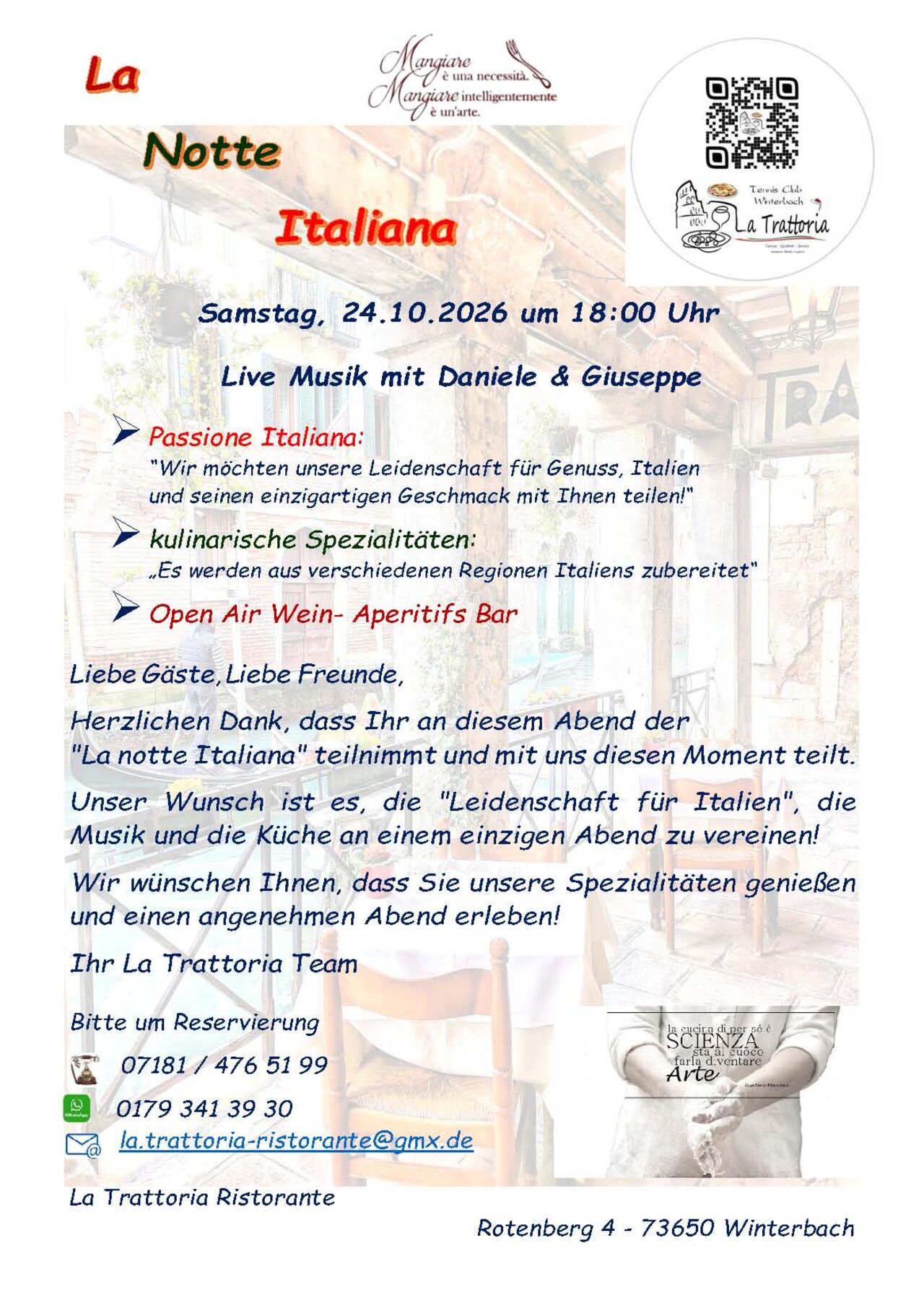 La notte Italiana 2.0 - 2026