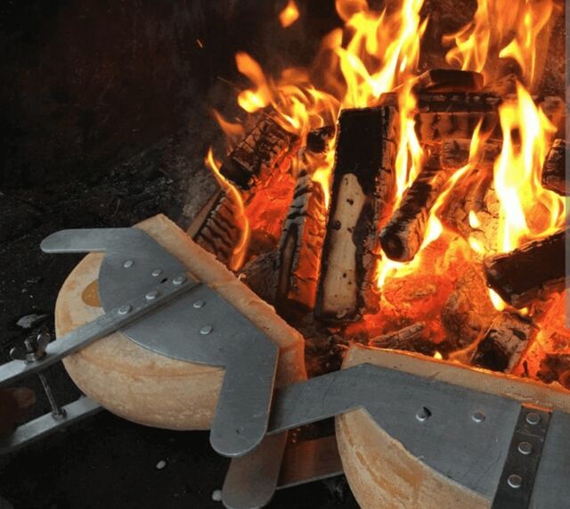 Raclette à l'ancienne