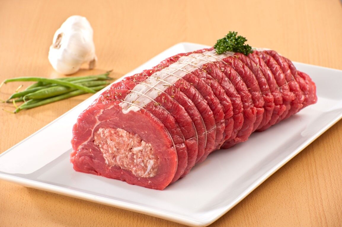 rôti de vœu farci 22 € / kg