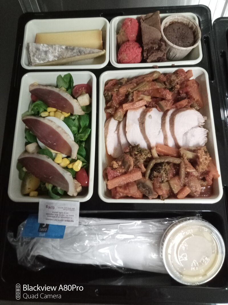 Plateau repas froid
