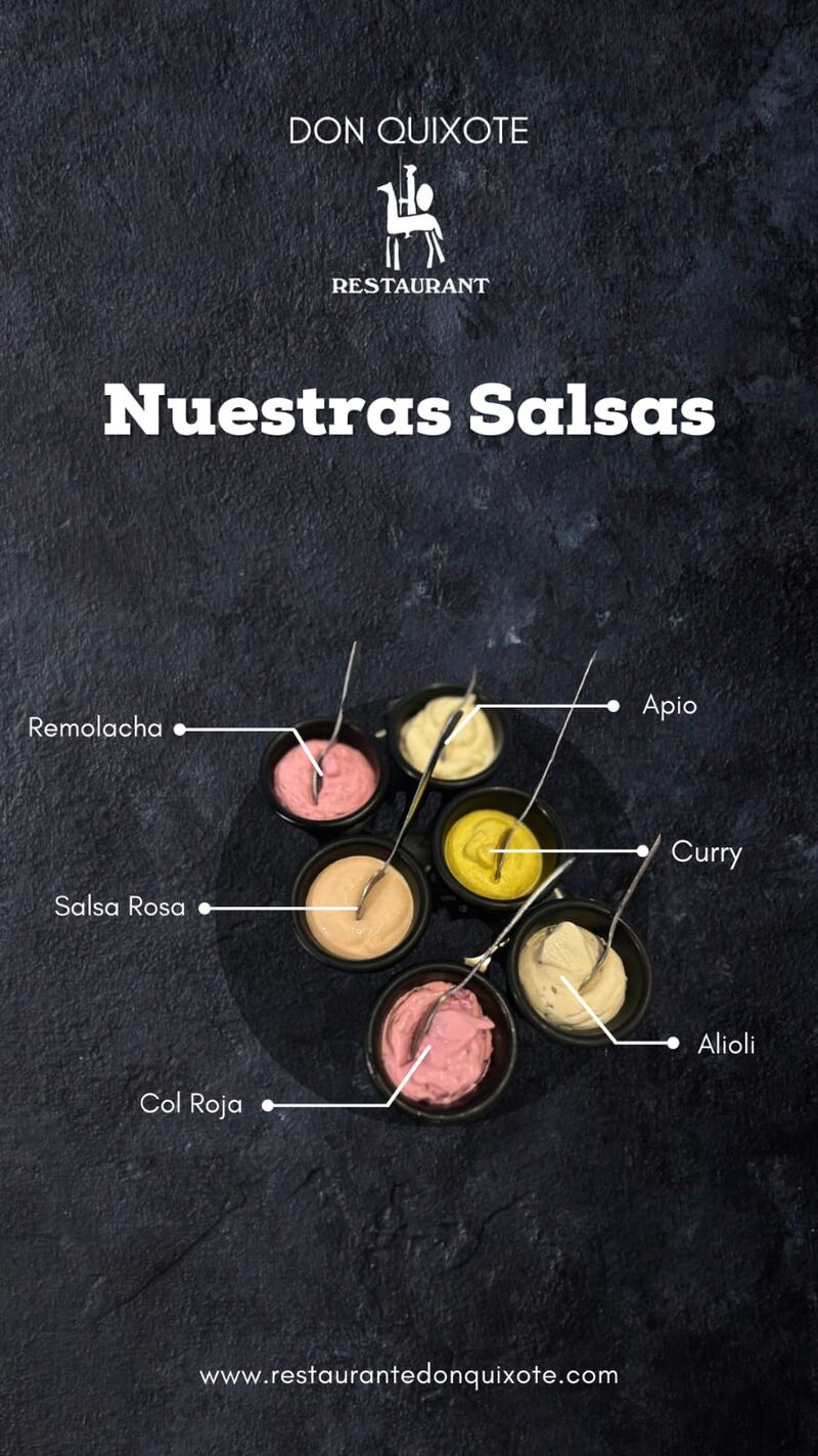 Nuestra salsas.