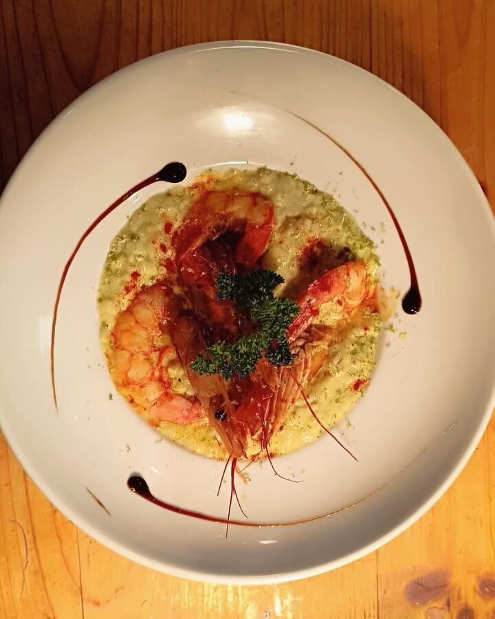 Risotto à la crème d’asperges 