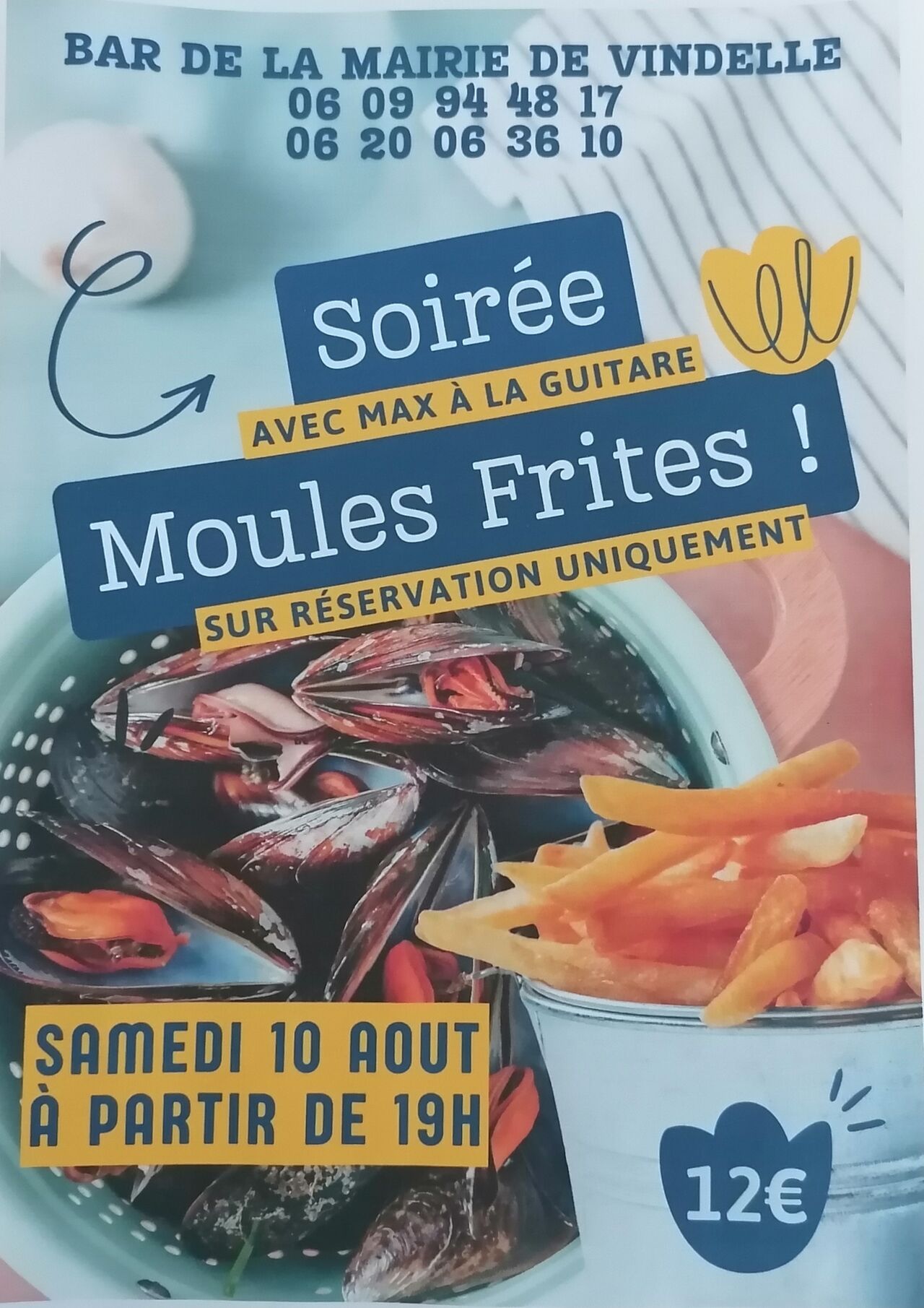 SOIREE MOULES FRITES