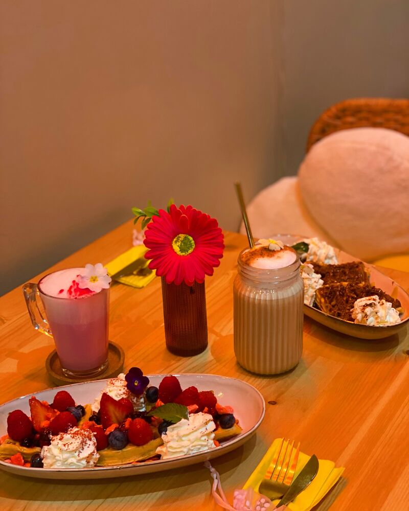 Les gaufres Tulipe et Tournesol