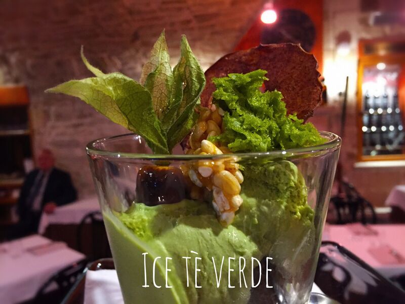 Gelato fusion the verde e sesamo nero