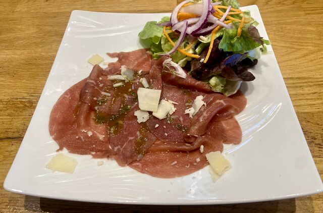 Carpaccio de bœuf 