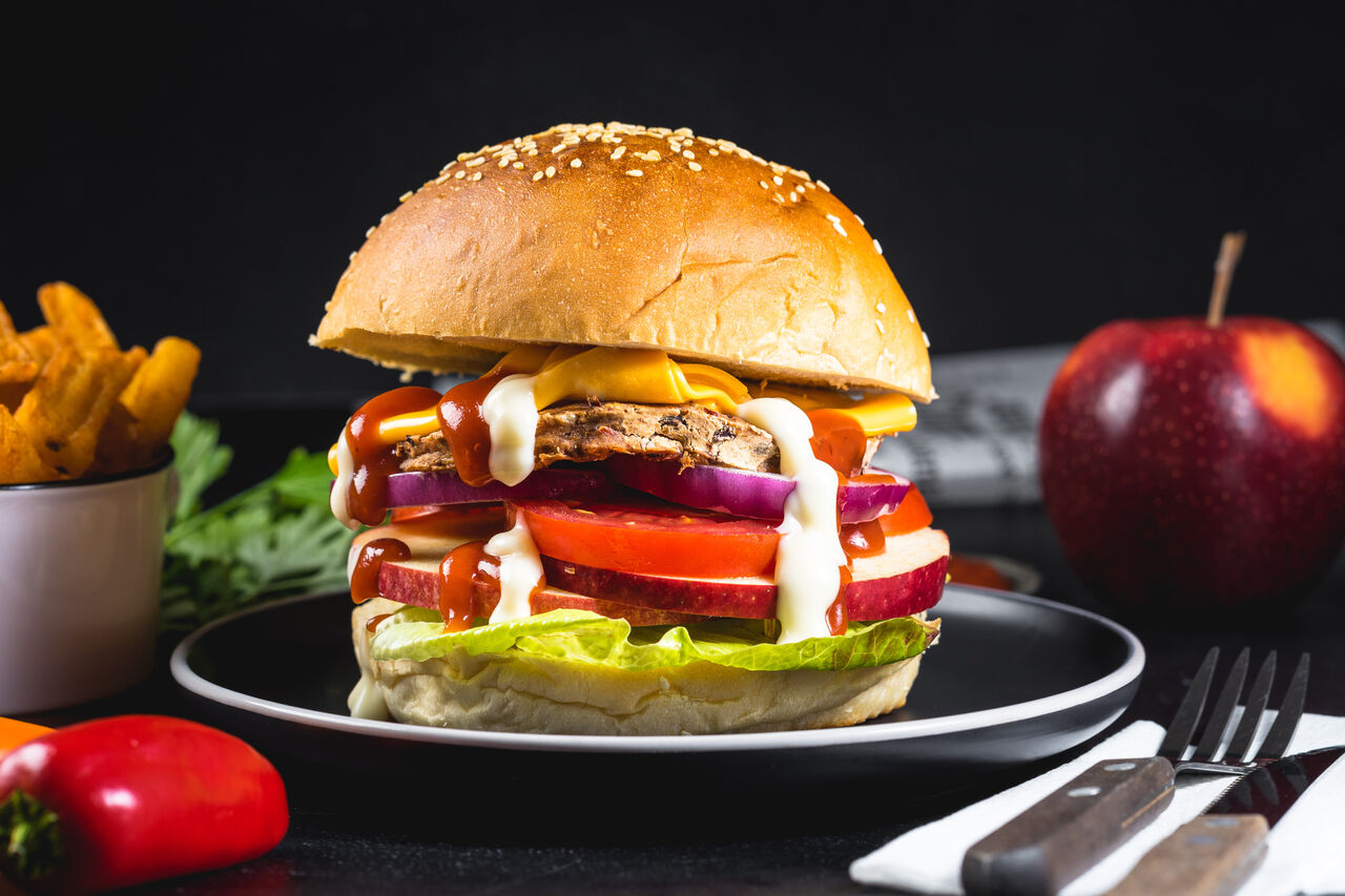 Prémium 100 %marha burger