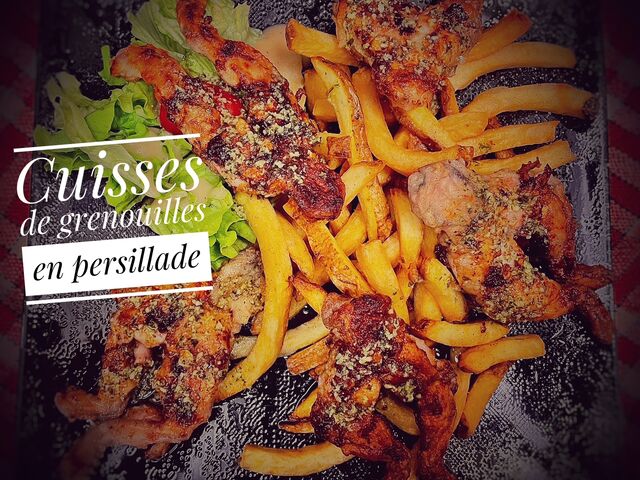 Cuisses de grenouilles en persillade 