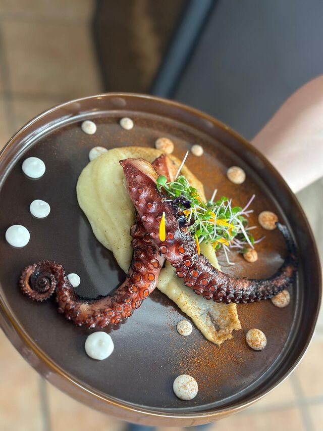 Pulpo a la brasa