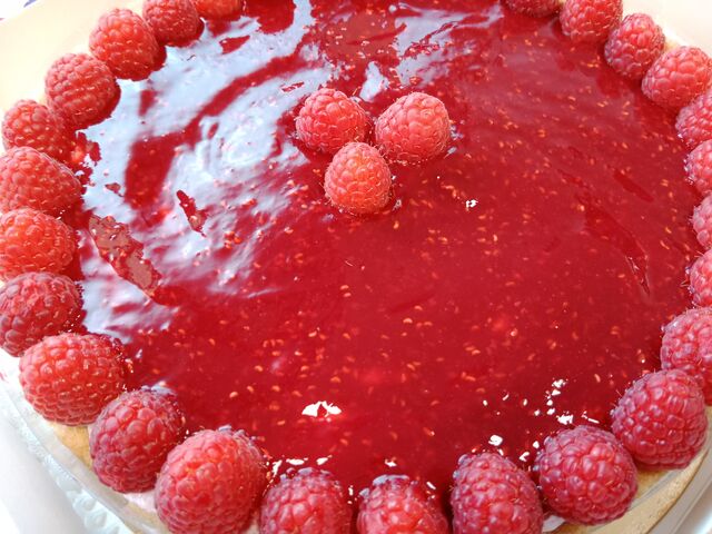 Charlotte aux framboises