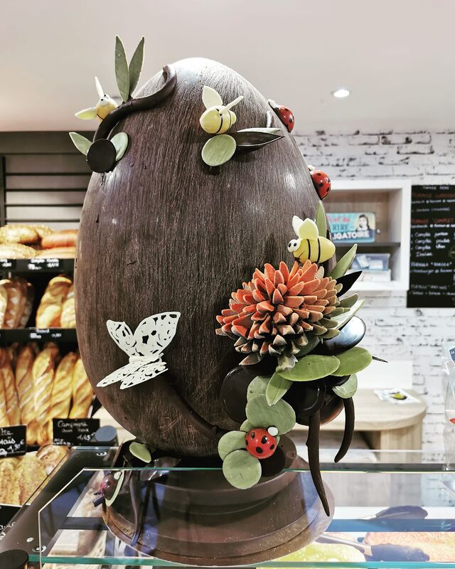 Oeufs chocolat Pâques 