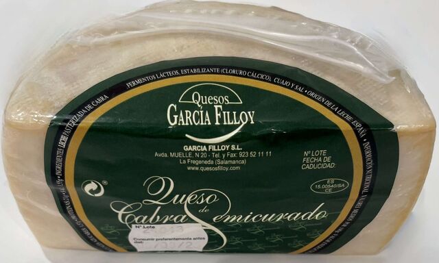 Queso Cabra SEMICURADO 