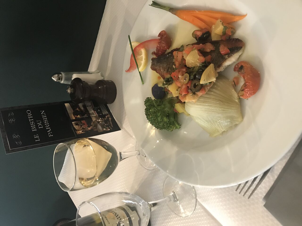 Fillet de daurade aux fenouilles