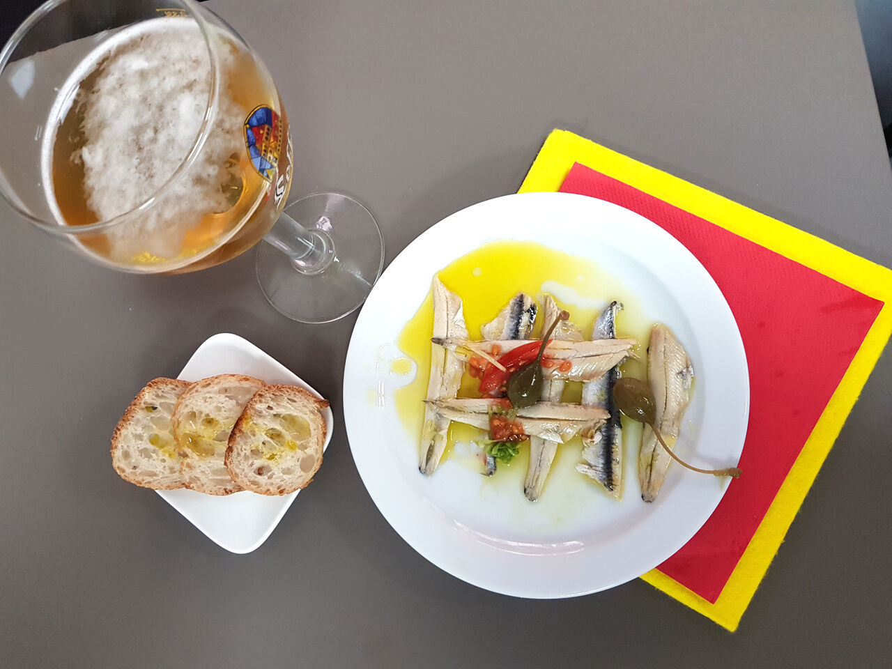 Boquérones Anchois marinés