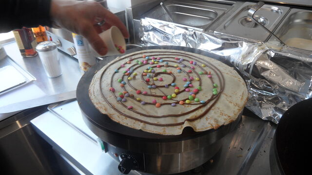 CREPES NUTELLA SMARTIES