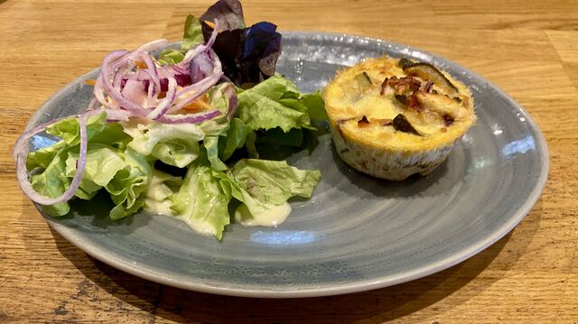 Terrine de courgette, chorizo et fêta 