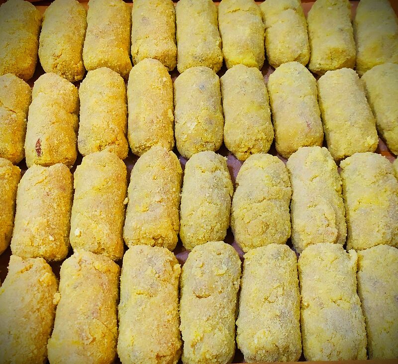 Ofertas epeciales (bajo pedido): 100, 200 ó 400 croquetas de la misma variedad. 