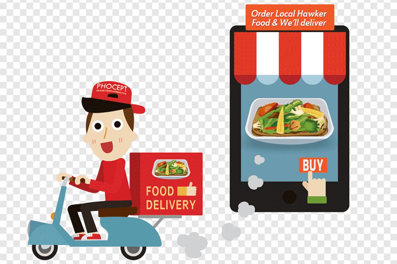 Lass uns dein Essen zu dir bringen!