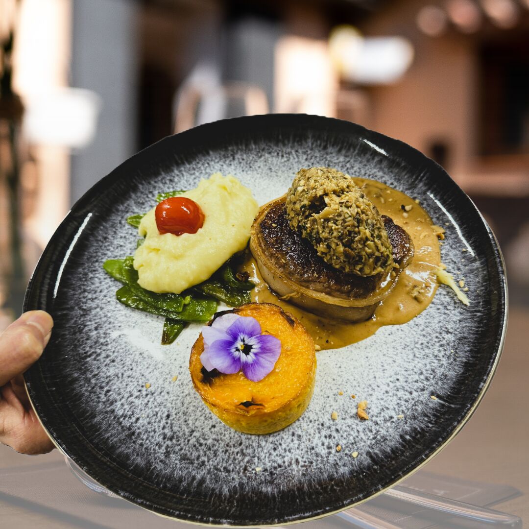 Noix de veau façon tournedos 