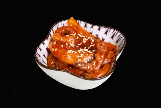 Calamares con salsa especial coreana