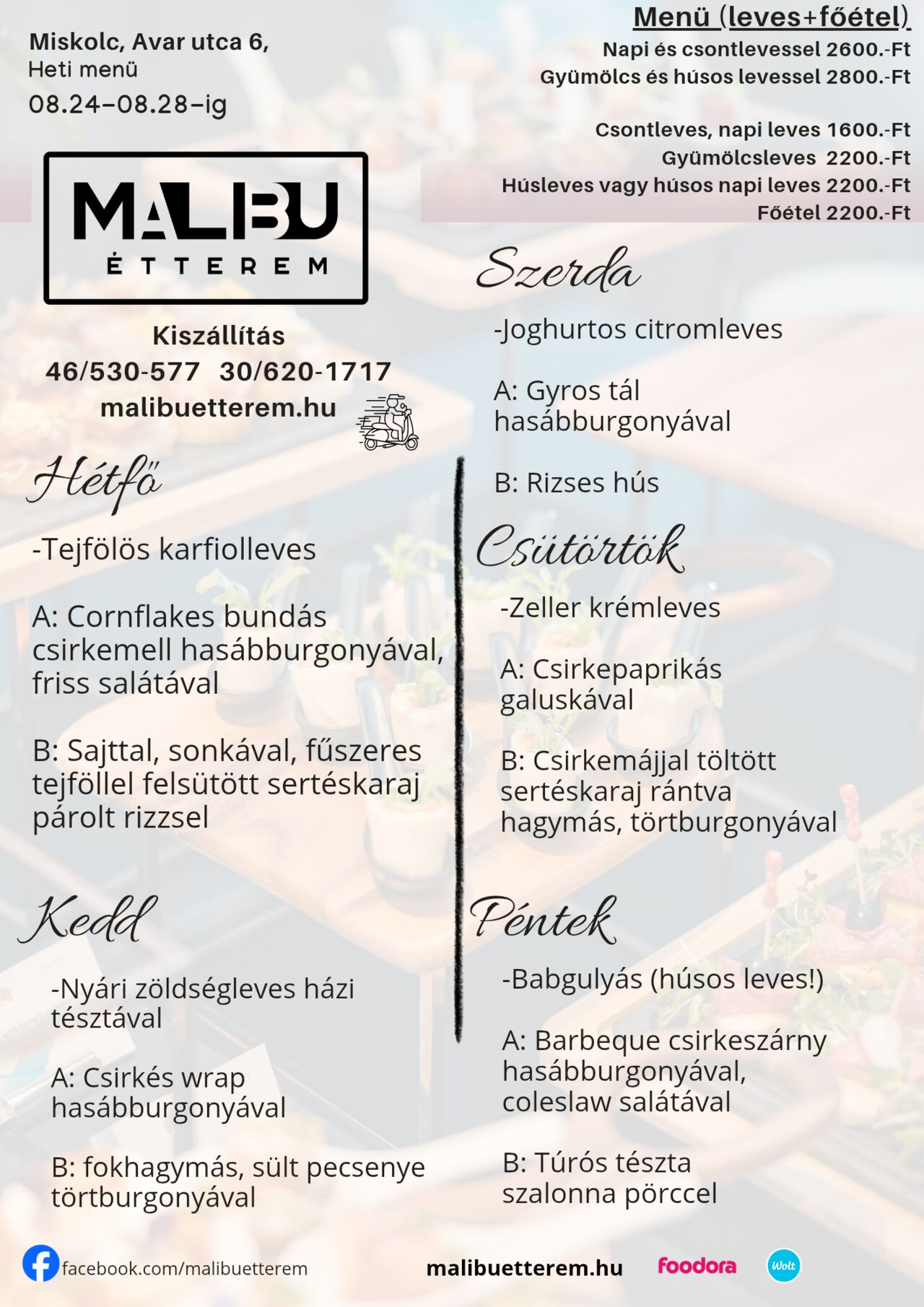 Napi Menü