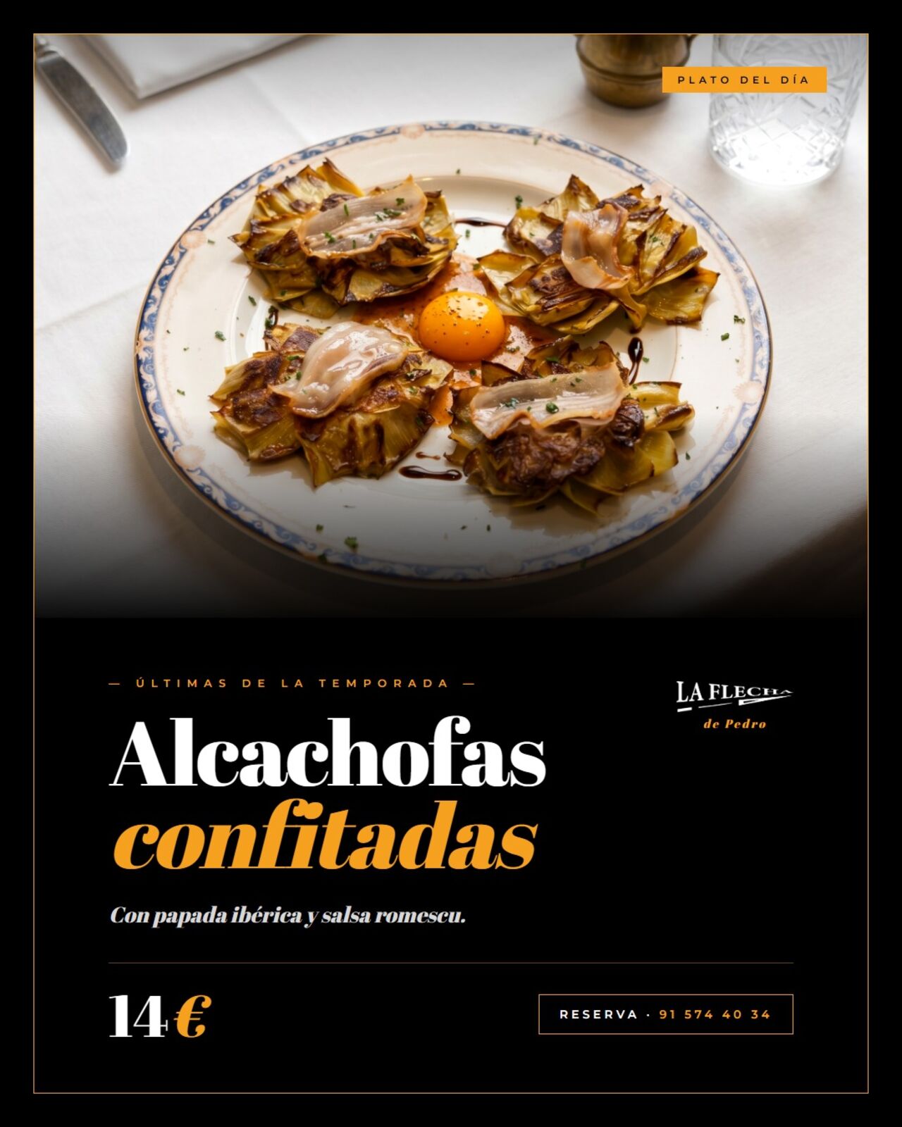Lunes en la cocina: alcachofas confitadas.