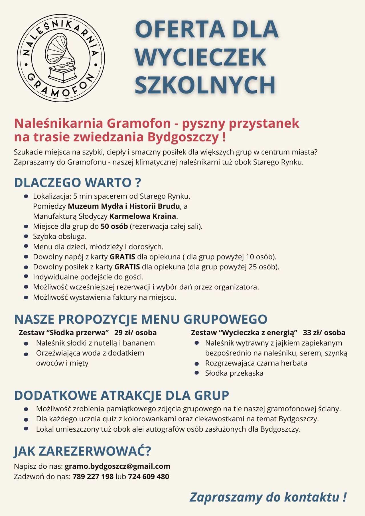 Wycieczki szkolne