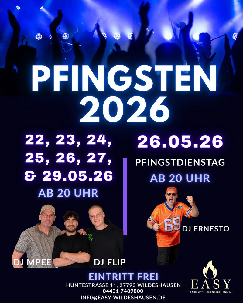 DJ an Pfingsten