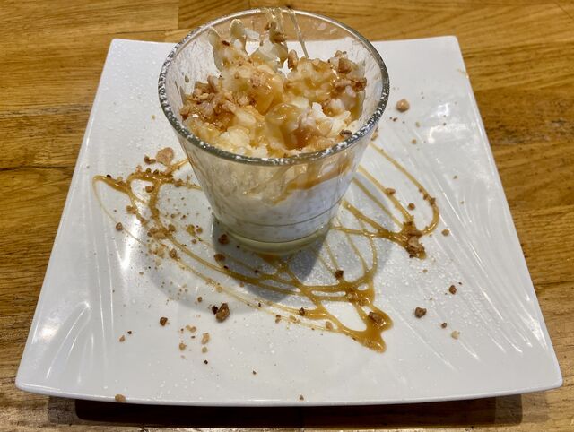 Riz au lait au caramel 