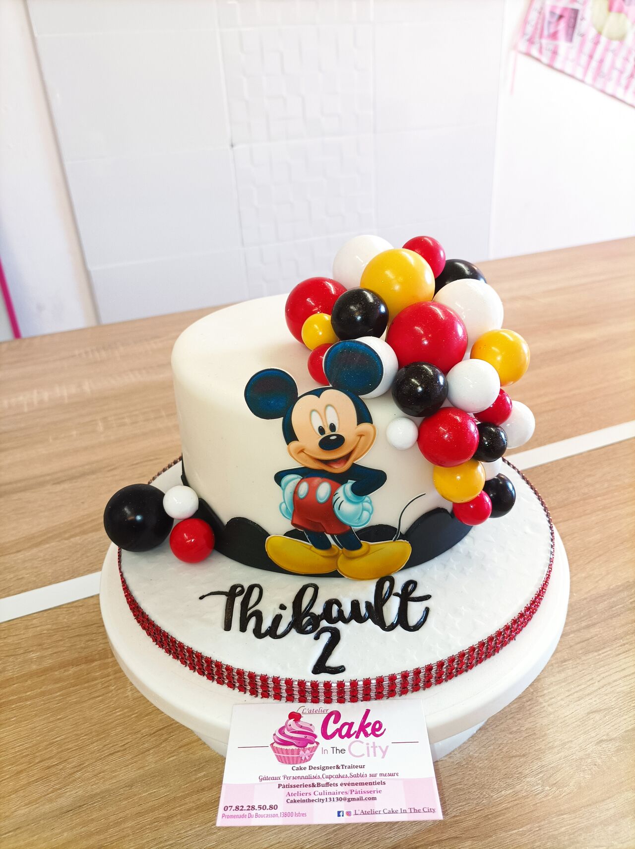 Gâteau Mickey