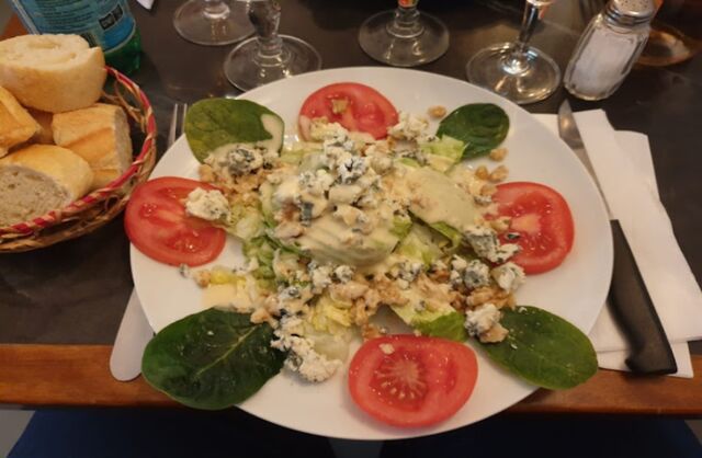salade de noix et requefort