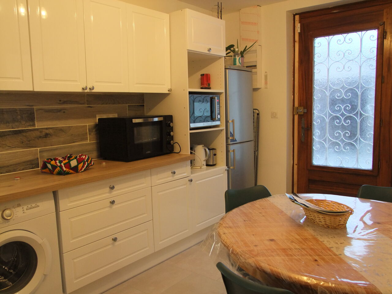 Cuisine Gîte A KWABA AD.
