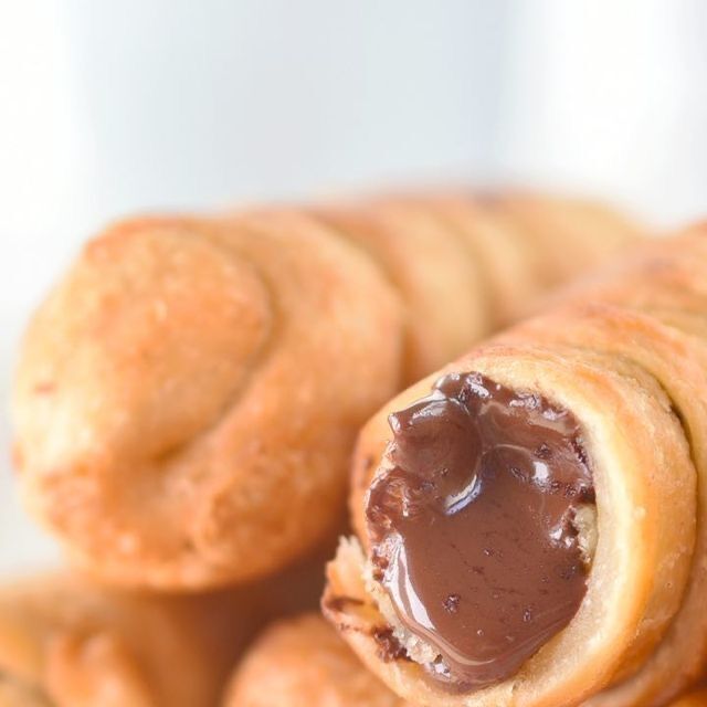 Tequeños de nutella 