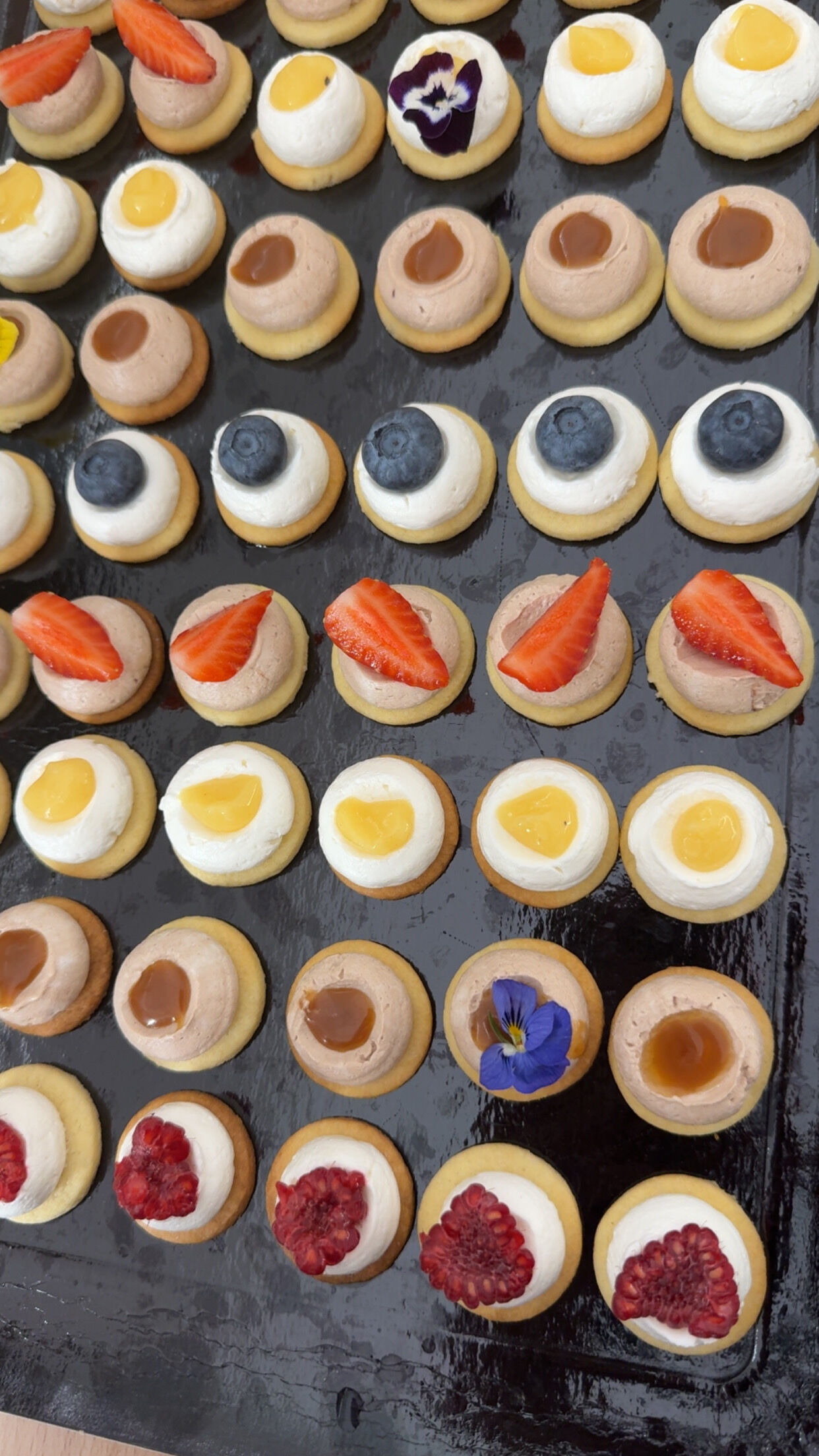 Nos minis tartelettes