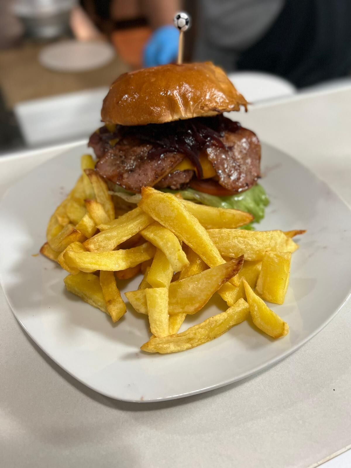 smash burguer de ternera