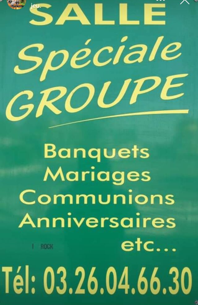 SALLE SPECIALE GROUPE