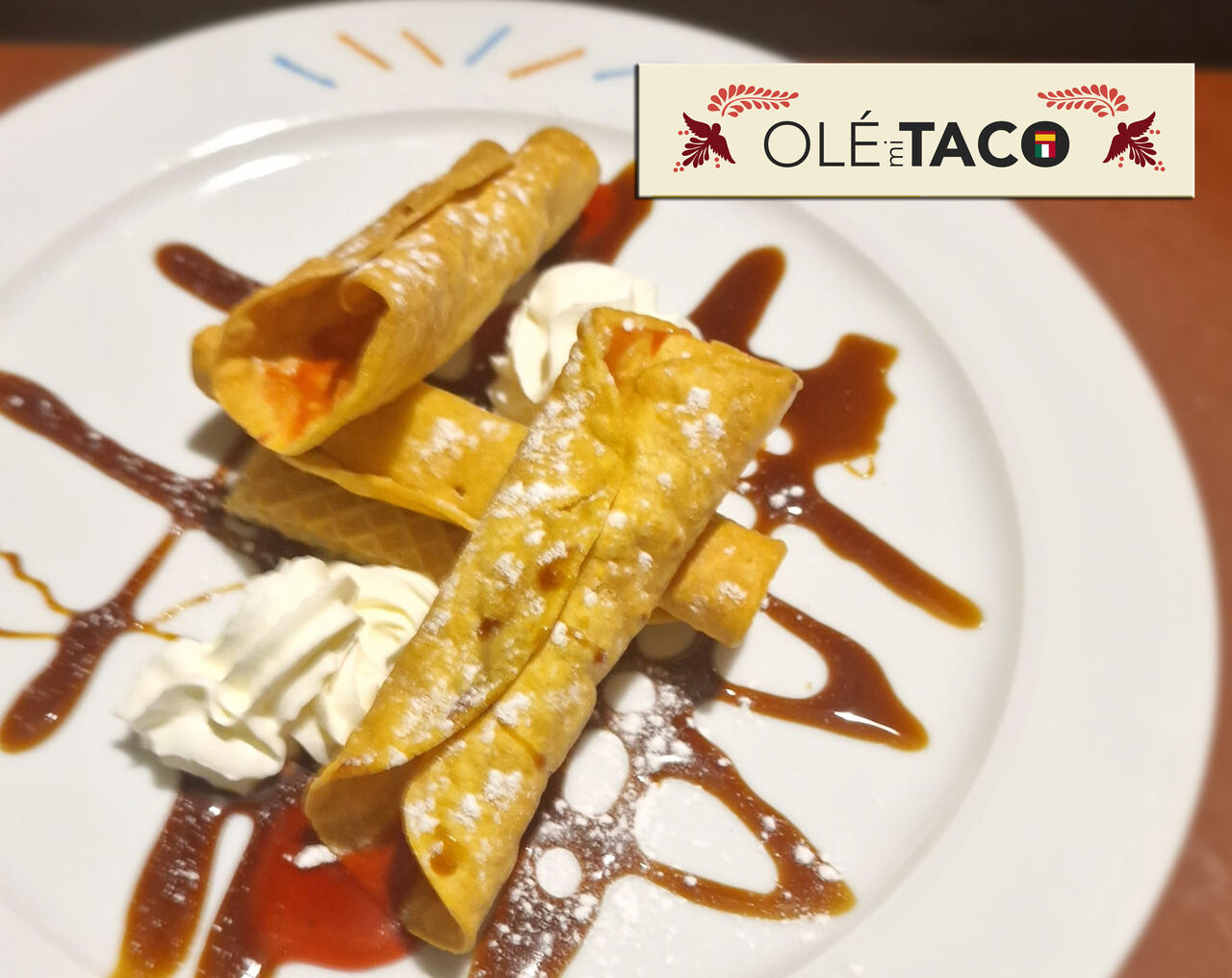 taco dulce de Plátano