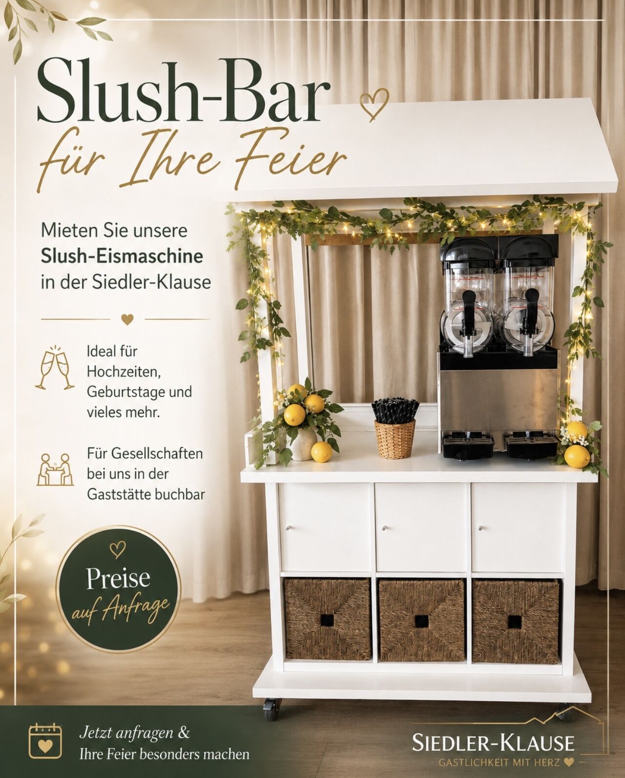 Slush Bar Vermietung